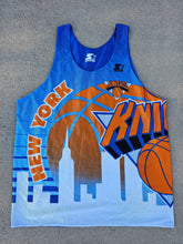 Load image into Gallery viewer, Vintage Mens Starter New York Knicks Reversible Jersey Size XL