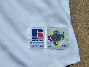 Vintage Mens Russell Athletic Atlanta Braves Authentic Jersey Size 44-White