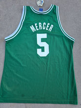 Load image into Gallery viewer, NWT Vintage Mens Champion Boston Celtics Ron Mercer Jersey Size 48-Green