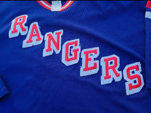 Load image into Gallery viewer, Vintage Mens CCM New York Rangers Jersey Size XL-Blue