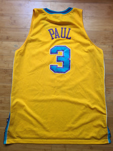 Mens Adidas New Orleans Hornets Chris Paul Swingman Jersey Size XXL-Yellow