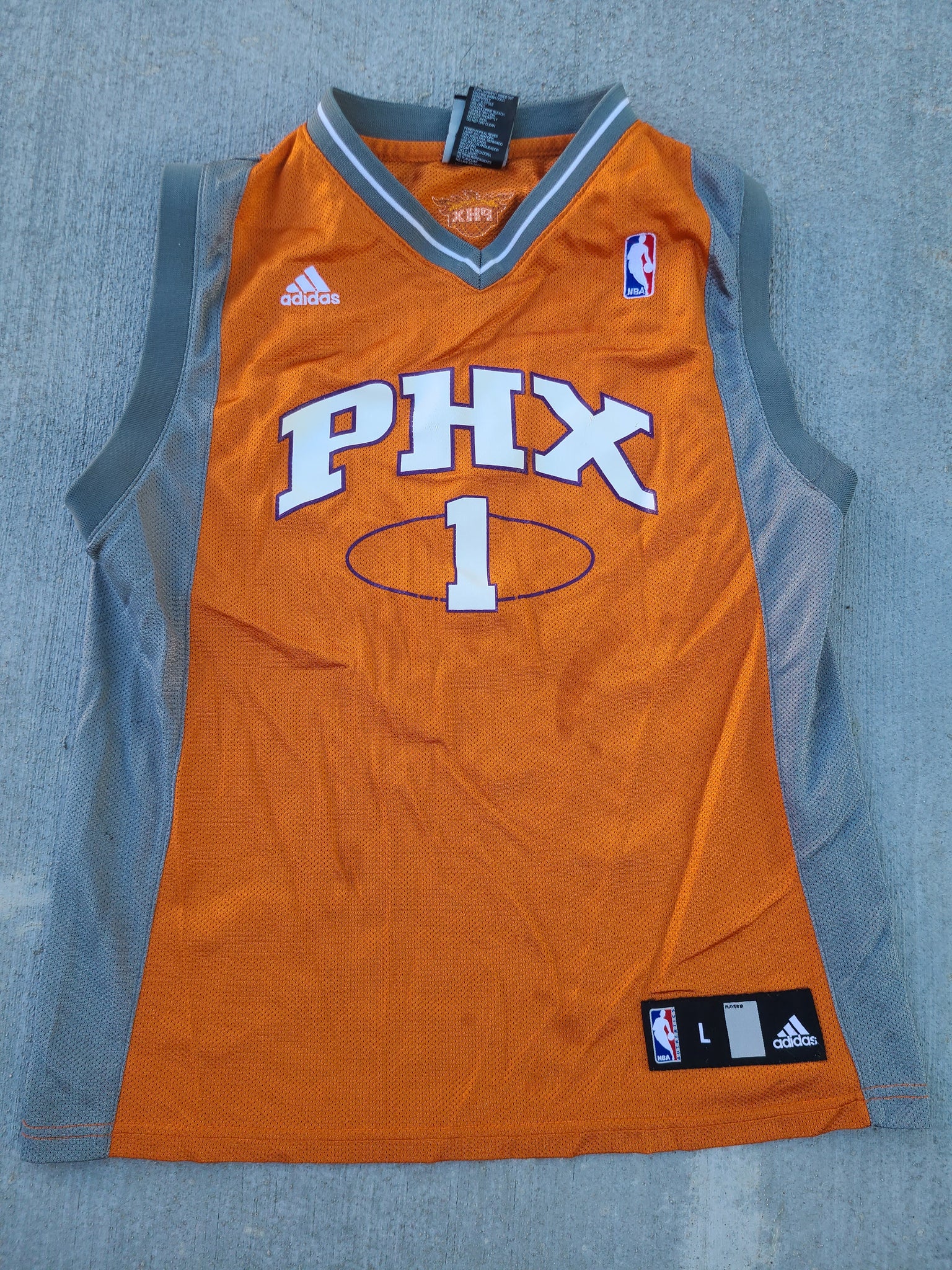 Vtg #32 AMARE STOUDEMIRE Phoenix Suns NBA Reebok Authentic Jersey