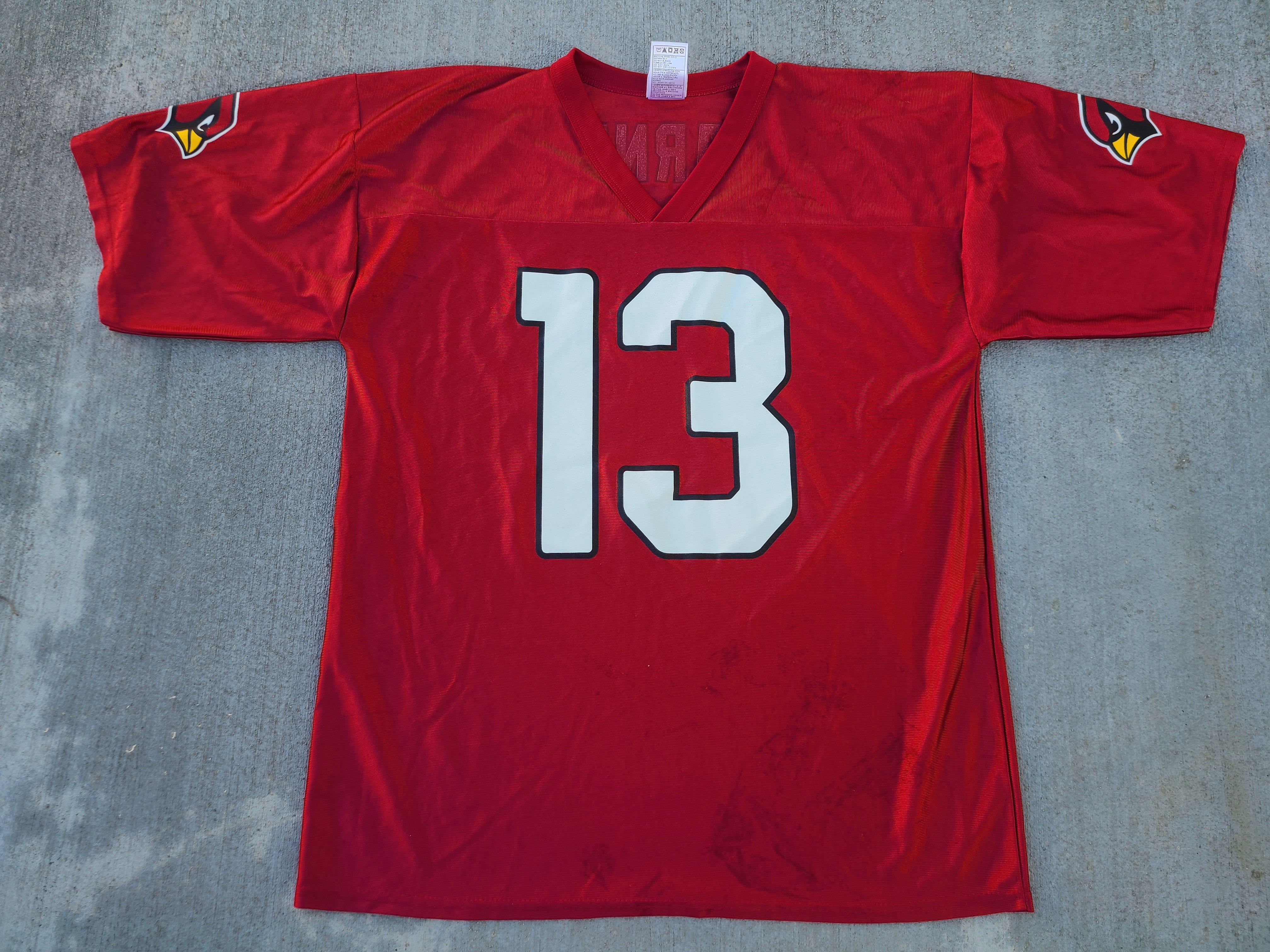 Vintage Arizona Cardinals Kurt Warner Jersey Size Large